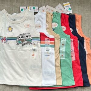 Set of 7 Garanimals Boy Tank Tops SIZE 2T